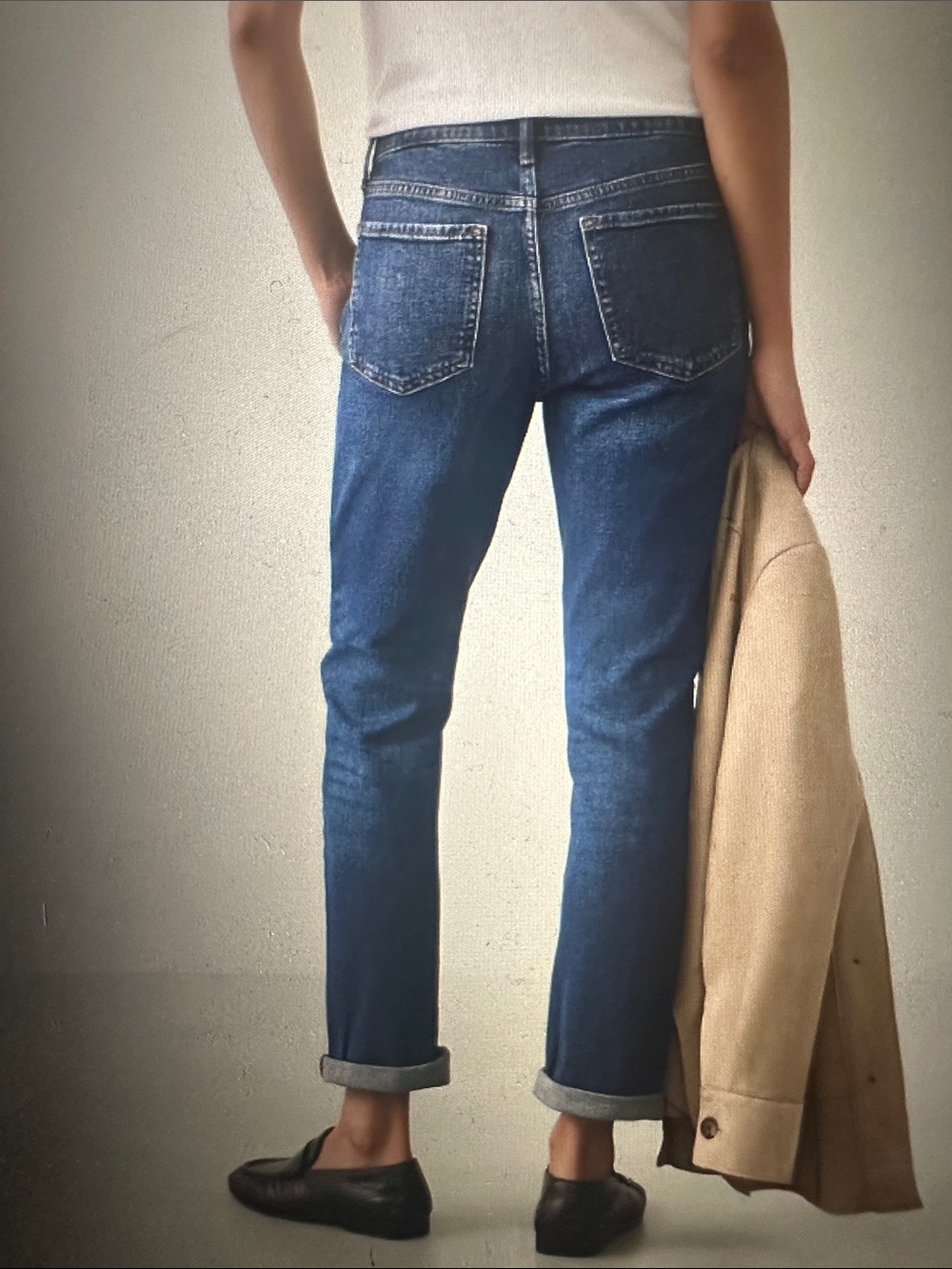Banana Republic Girlfriend Mid-Rise Jean, size 14 - Picture 7 of 10